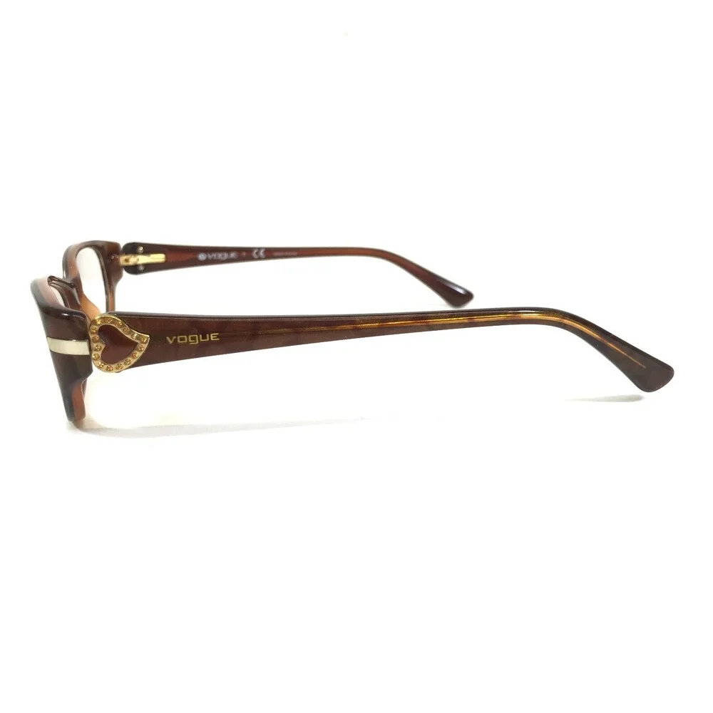 Vogue Eyeglasses Frames VO2727-B 1822 Brown Rectangular Full Rim 53-16-135